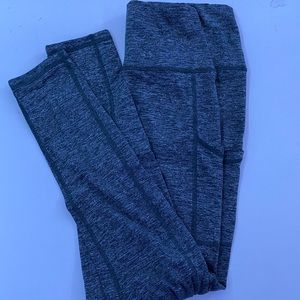 aerie grey leggings with phone pocket